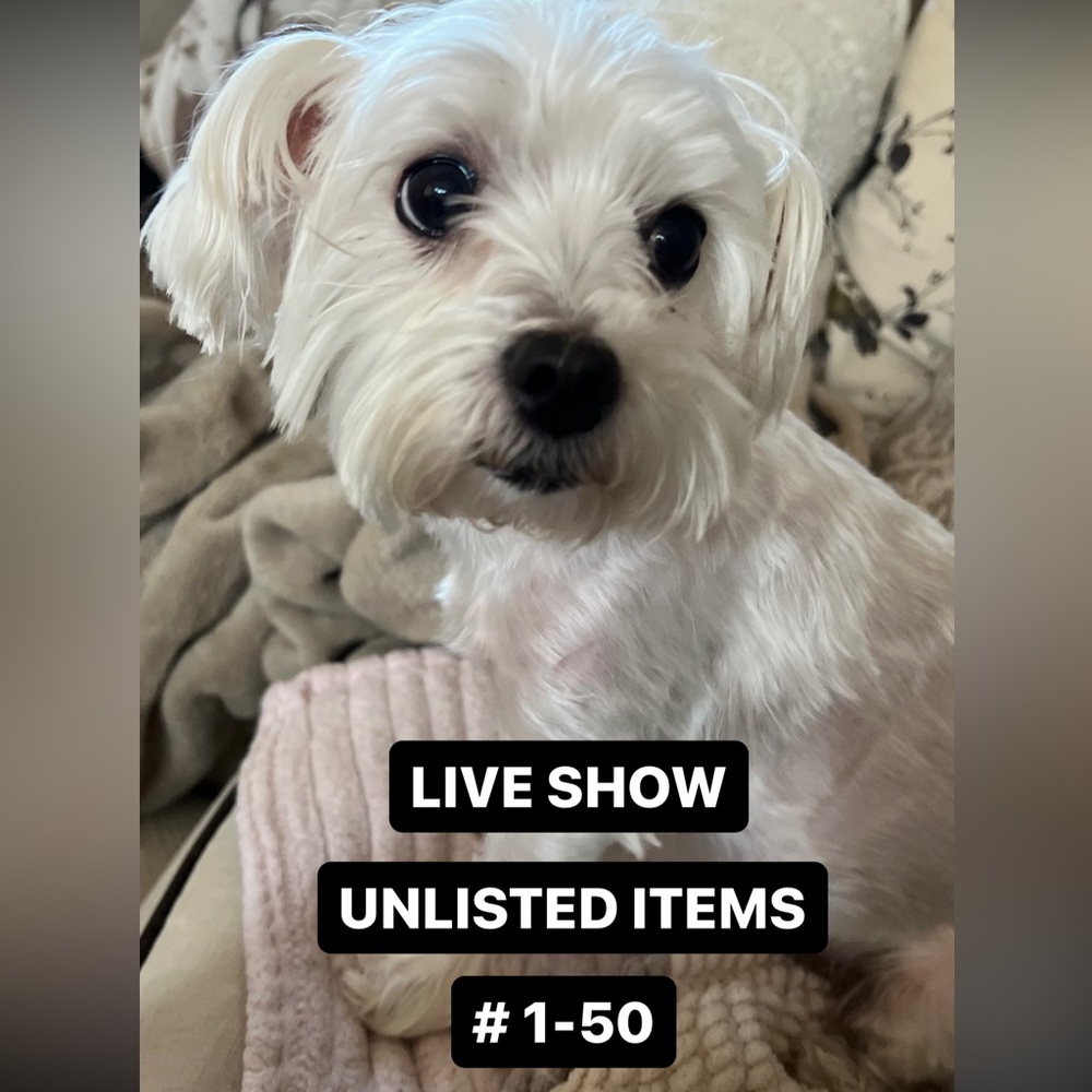 1-50 Unlisted Items TYSM 🩵
